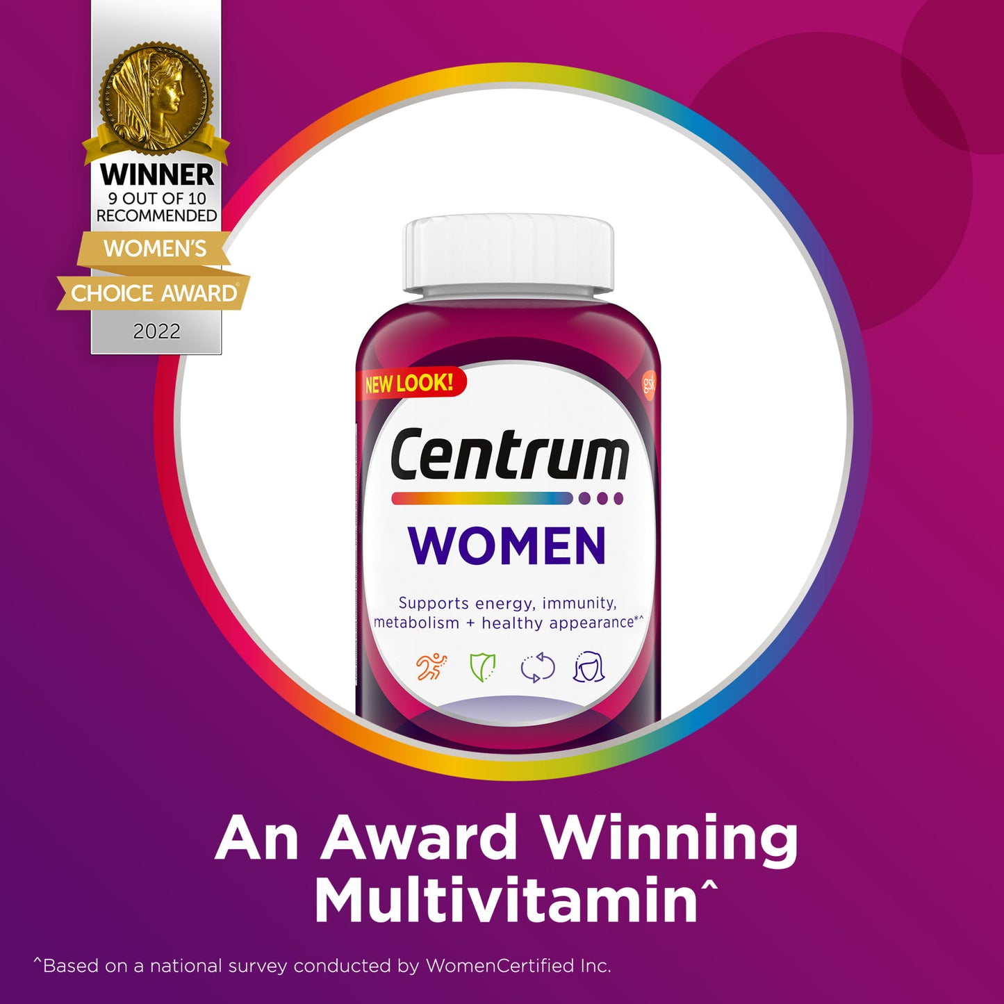 Centrum para Mujer  - Gsk - 120 Tabletas