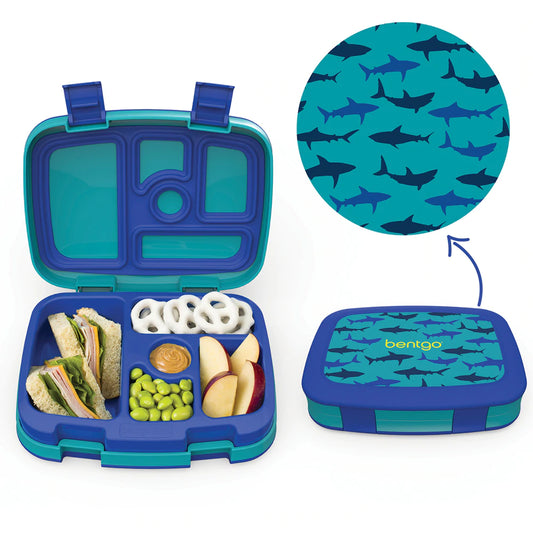 LONCHERA PARA NIÑOS BENTGO CON DISEÑO - 5 COMPARTIMIENTOS