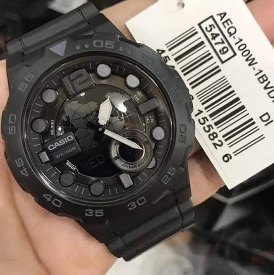 Reloj Casio AEQ-110W-1BVCF Analógico Y Digital Hombre - Negro