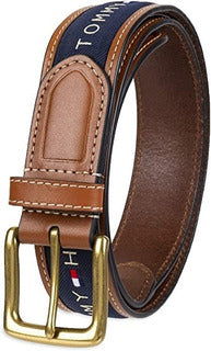 Tommy Hilfiger correa de cuero para hombre