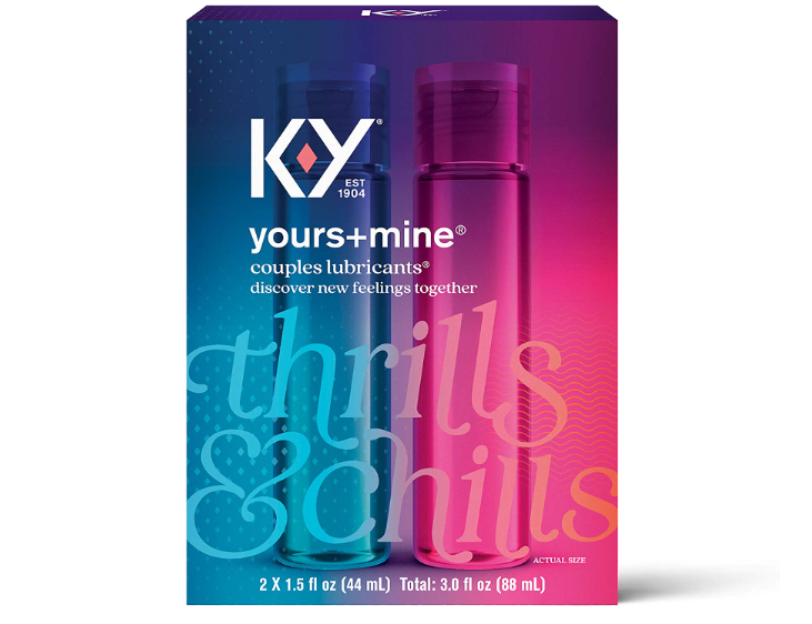 K-Y Yours + Mine Couples Lubricante personal