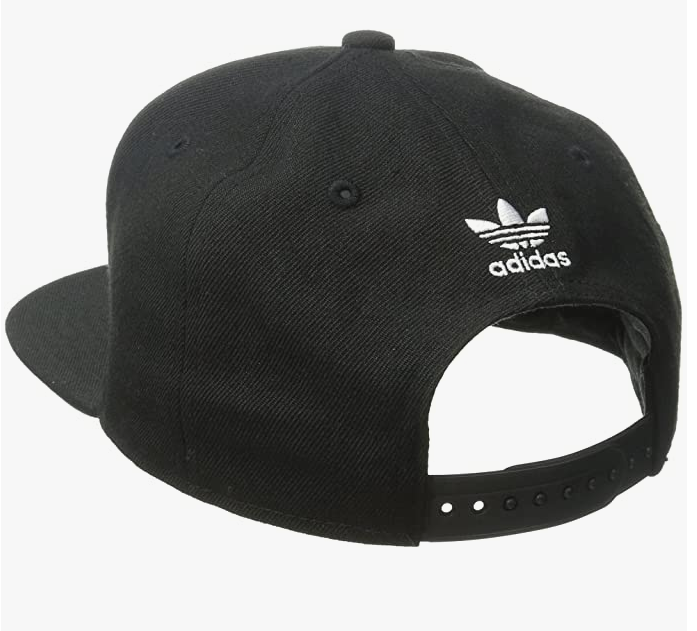 Adidas Originals - Gorra para niño con diseño de trébol y visera plana