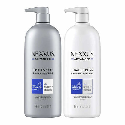 Nexxus Advanced Therappe Champú y Acondicionador Humectress 946ml cada frasco.