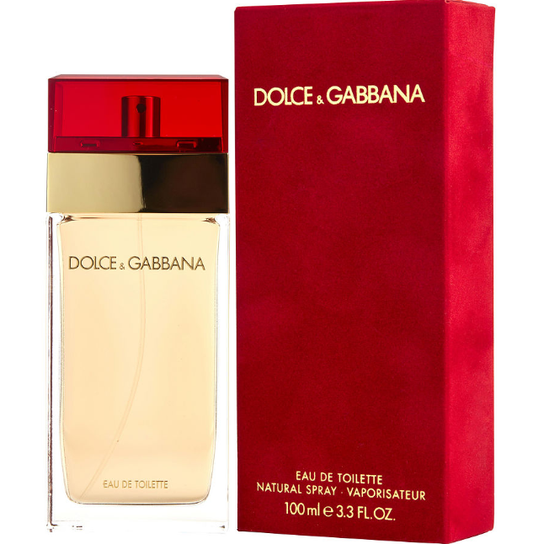 Dolce & Gabbana Red For Women Eau De Toilette Spray 3.3 oz