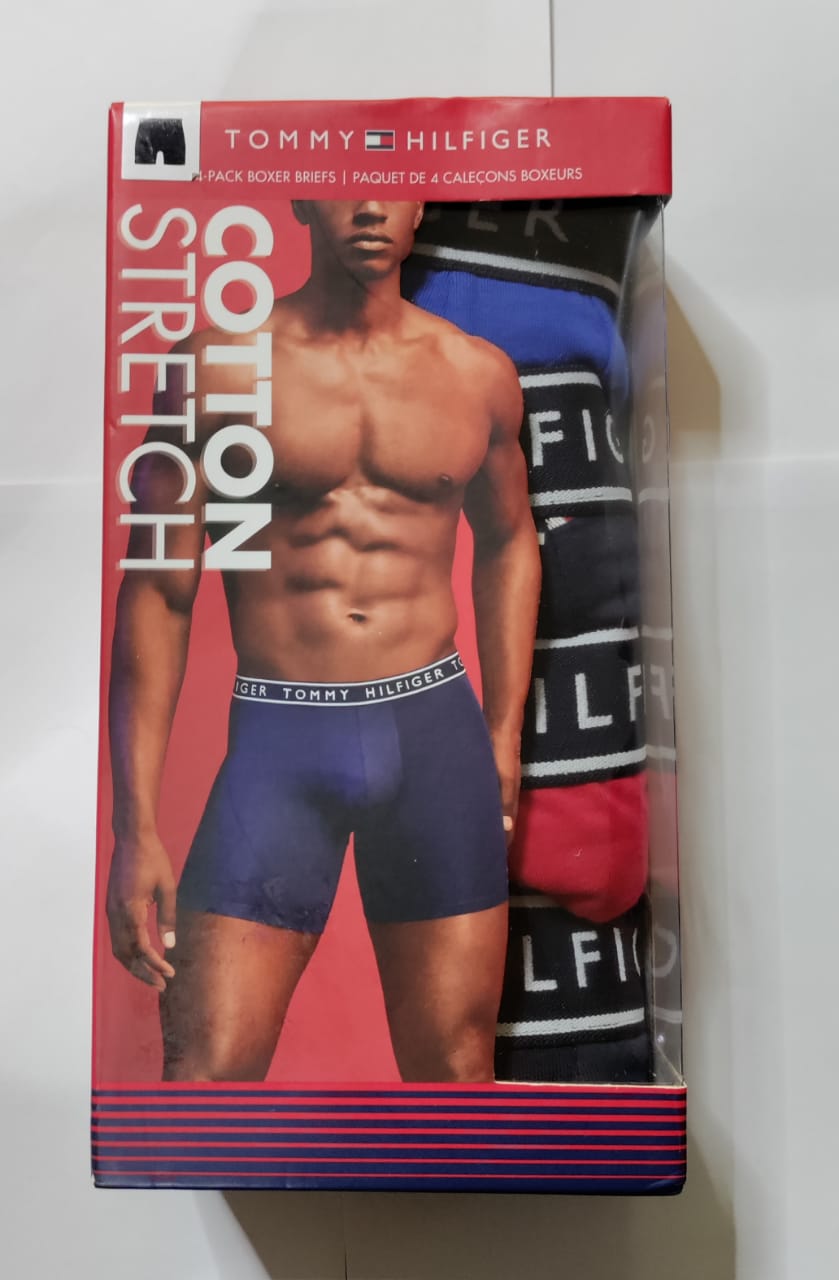 Boxer para hombre , pack de 4 unidades Tommy Hilfiger
