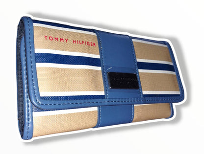 Tommy Hilfiger Bolso de mano de jacquard con estampado de logotipo para mujer