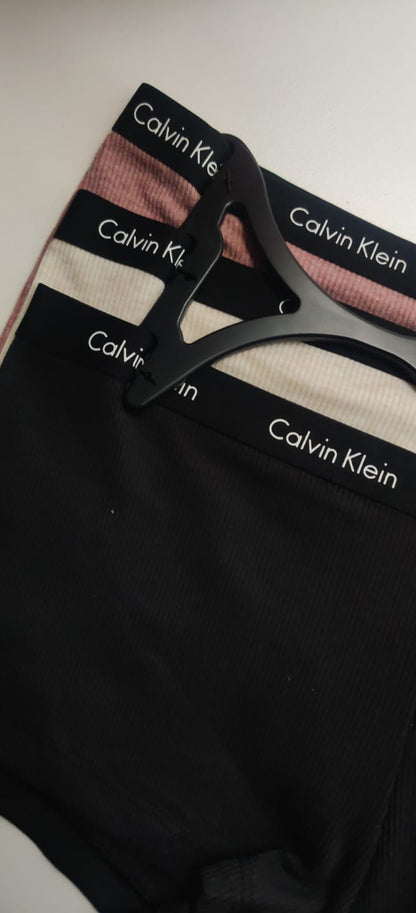 boxer Calvin Klein de mujer  pack de 3 unidades