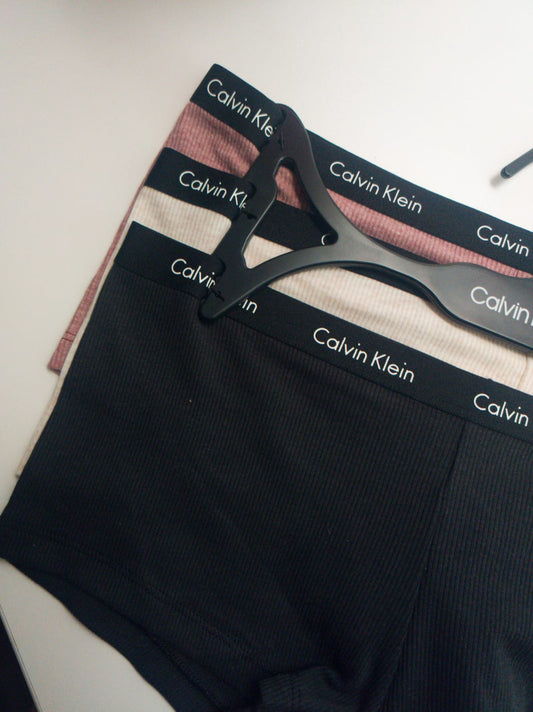 boxer Calvin Klein de mujer  pack de 3 unidades