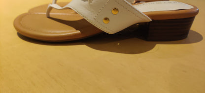 Tommy Hilfiger Sandalia taco Twkelvina  para mujer Talla 7½ USA