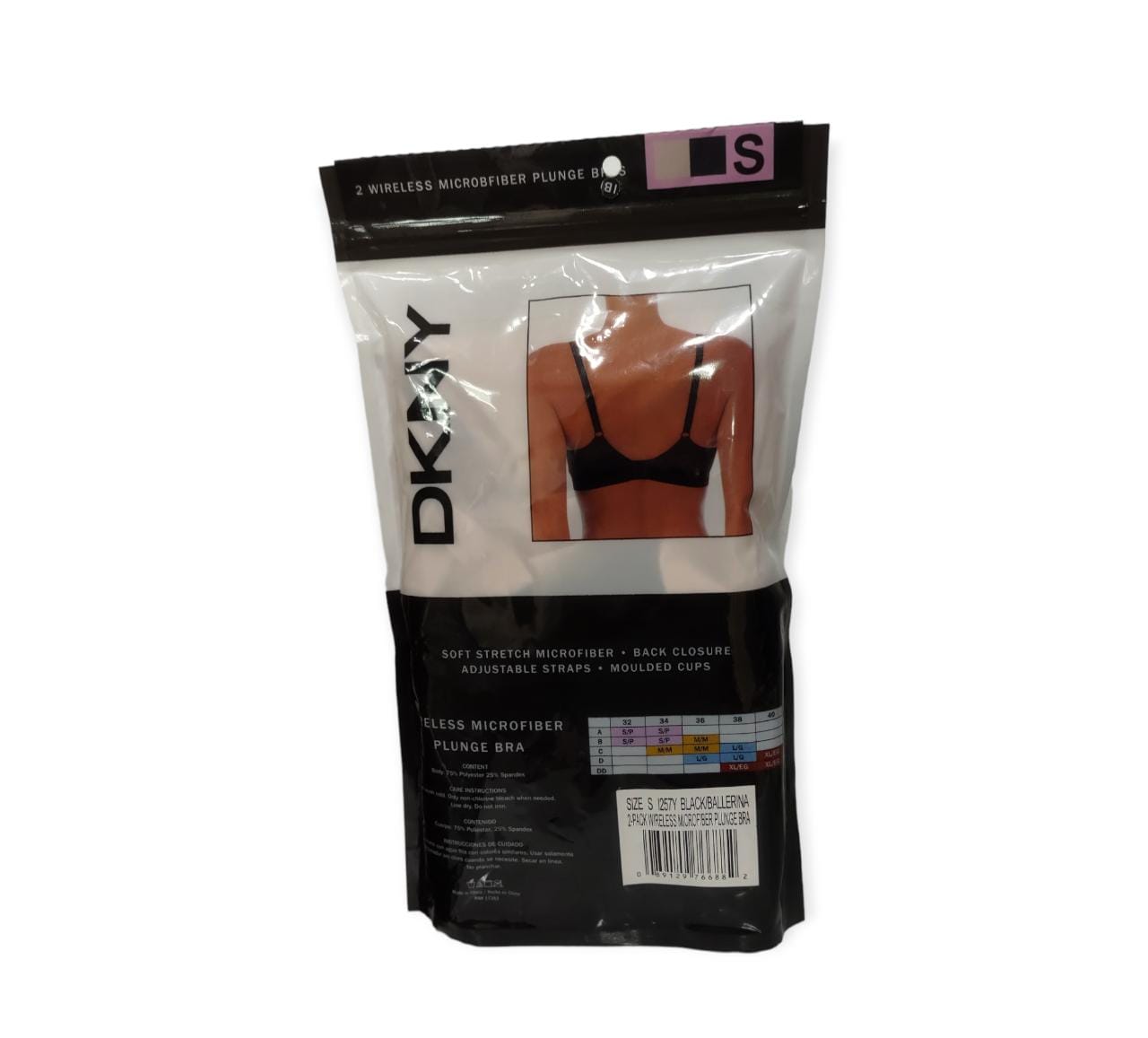 DKNY Bras para mujer  , paquete de 2