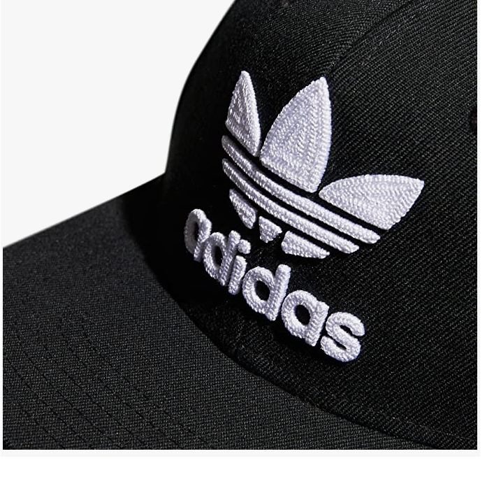 Adidas Originals - Gorra para niño con diseño de trébol y visera plana