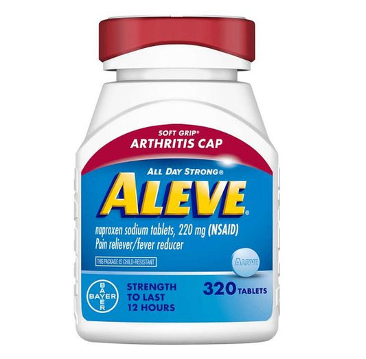 Aleve Naproxeno Sódico 220 mg , 320 tabletas