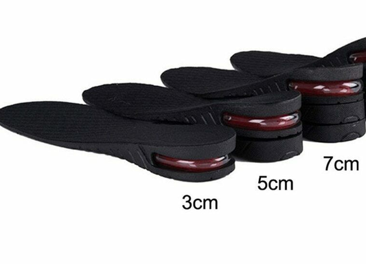 Plantilla Elevadora Larga Color Negro