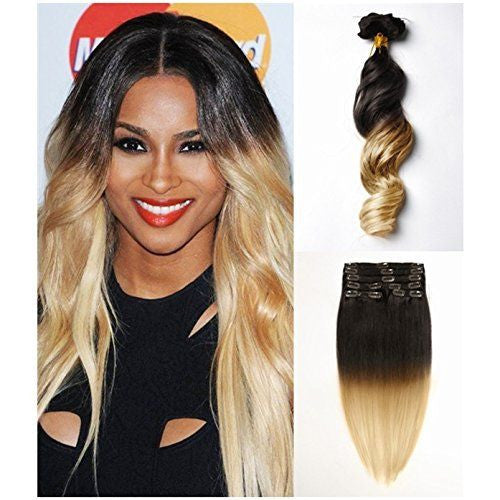 EXTENSIONES DE CABELLO CALIFORNIANO LACIO NATURAL CON CLIPS 50cm