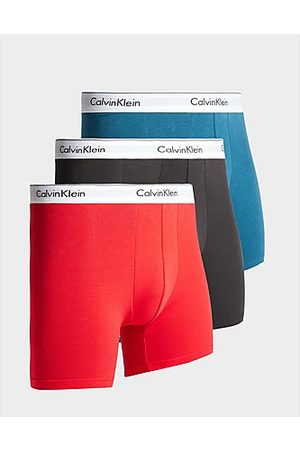 Calvin Klein Calzoncillos tipo bóxer modernos de algodón elástico para hombre, pack de 3 und