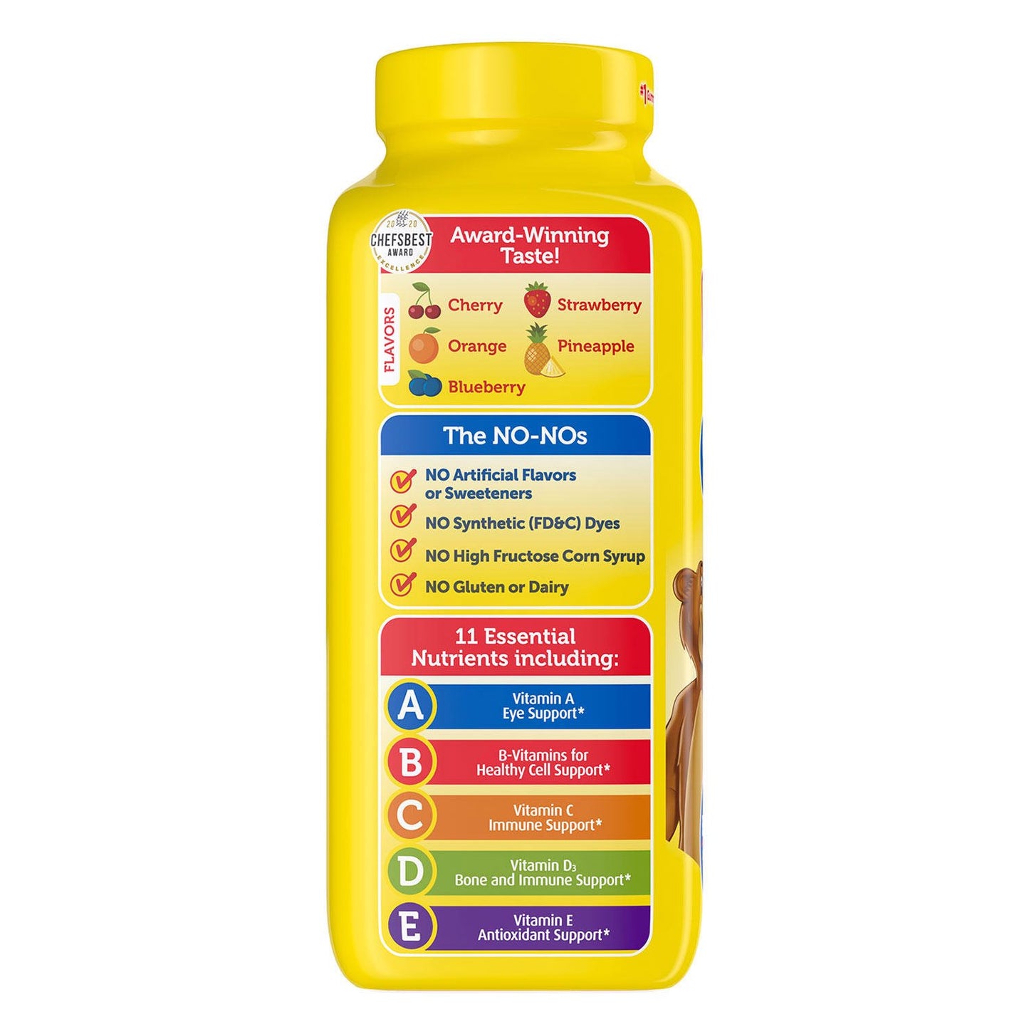 Lil Critters -Suplemento vitaminico para niños  300 Gomitas