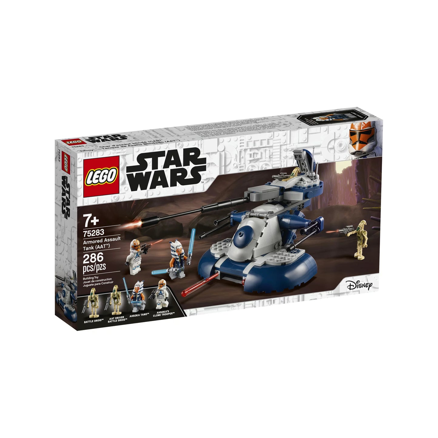 LEGO Star Wars: The Clone Wars Armored Assault Tank (AAT) 75283 Building Toy for Kids (286 Piezas)