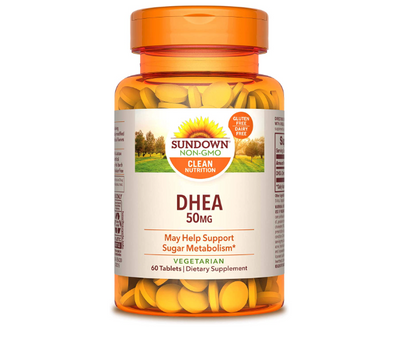 Sundown Naturals DHEA Tablets 50mg, 60CT