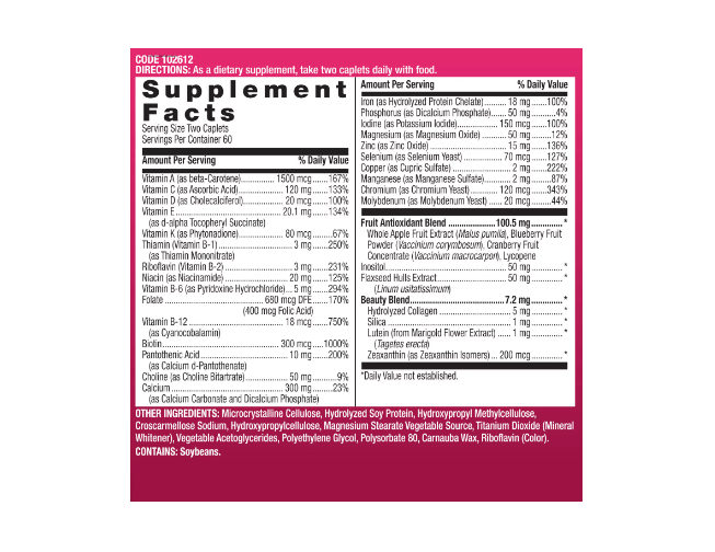 Milestones teen 120 capsulas - GNC