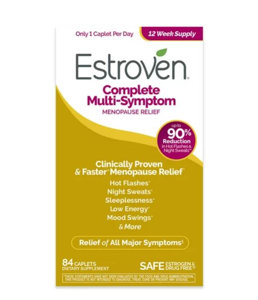 Estroven Complete Multi-Symptom Menopause Relief, 84 tabletas