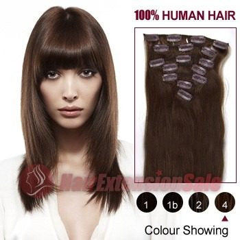 EXTENSIONES DE CABELLO LACIO NATURAL CON CLIPS 50cm de Largo