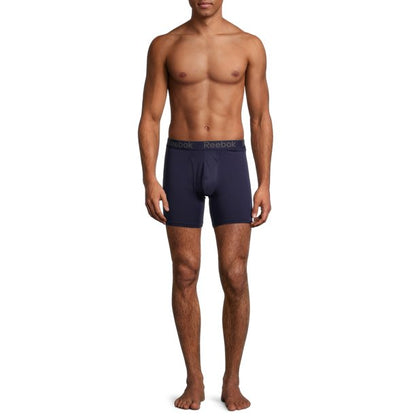 Reebok Men's Pro Series Performance Boxer Brief Underwear, 3-Pack