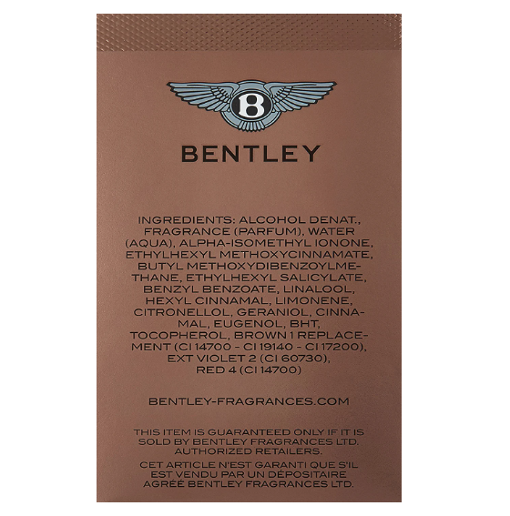 Bentley Intense para hombre EDP , 100ml