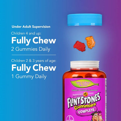 Flintstones en Gomitas Vitaminas Para Niños - Bayer - 250 Unidades