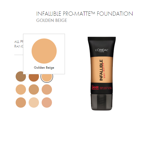 Infallible Pro-Matte de L'oreal
