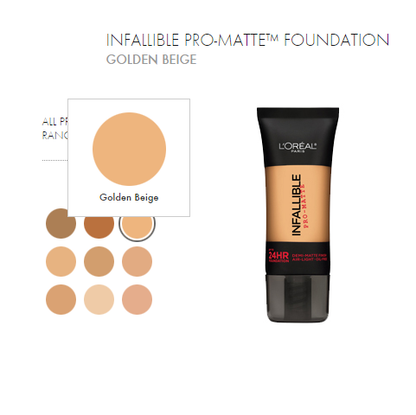 Infallible Pro-Matte de L'oreal