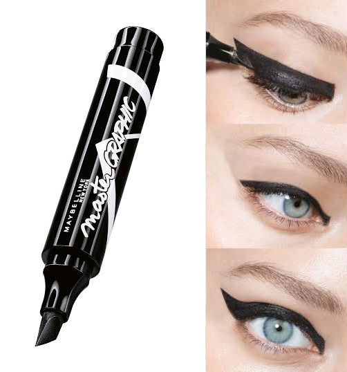 Delineador estilo plumon Master Graphic de Maybelline 550