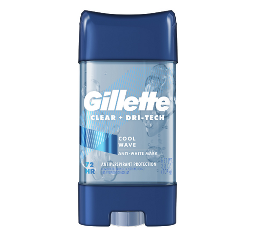 Gillette Antitranspirante y desodorante para hombres 107gr.