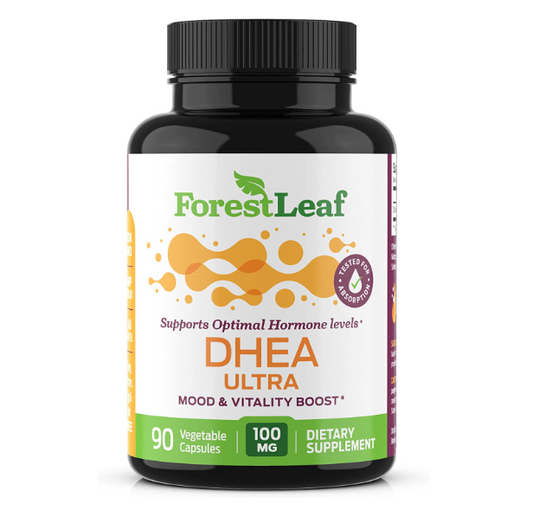Dhea Ultra 100 mg , 90 capsulas vegetables - ForestLeaf