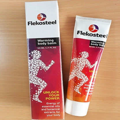 FLEKOSTEEL 50ML- ALIVIA EL DOLOR DE ESPALDA , ARTICULACIONES Y ARTRITIS.