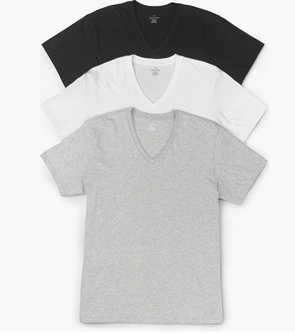 calvin klein polos Classic cuello redondo Y cuello V pack de 3 und