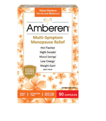 Amberen alivio de la menopausia multisíntoma , 90 capsulas