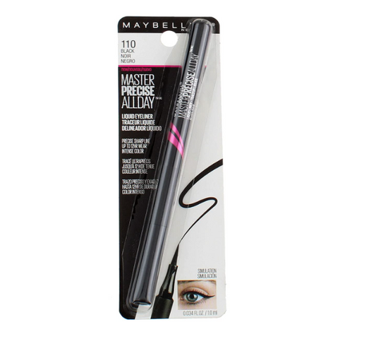 Delineador master precise allday 110 negro - Maybelline