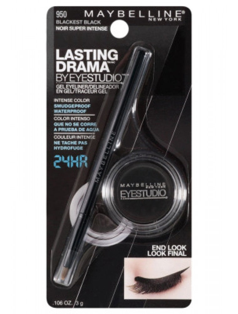Delineador en gel Lasting Drama de Maybelline