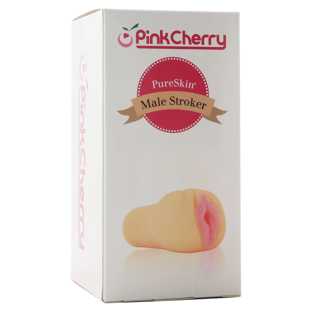 Stroker masculino en marfil de PinkCherry PureSkin