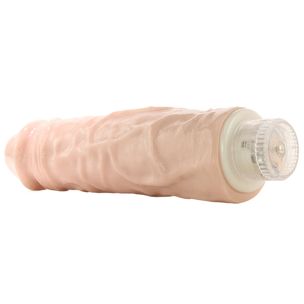 Consolador vibrador grueso de vena pesada