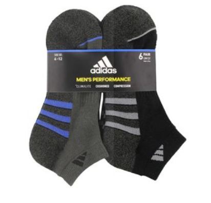 Paquete De Medias Tobilleras Para Hombres Adidas