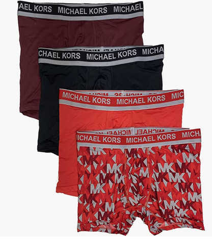 Ropa interior de polietileno para hombre paquete de 4 , Michael Kors