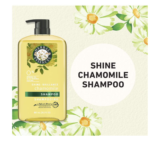 Herbal Essences shine brillance shampoo - 865ml