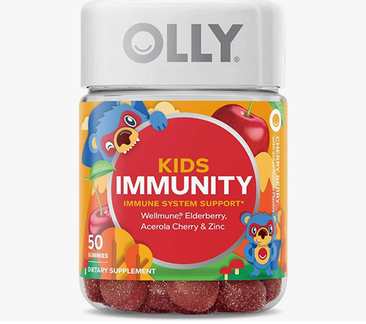 OLLY  KIDS IMMUNITY - MULTIVITAMINICO PARA NIÑOS-50 gomitas