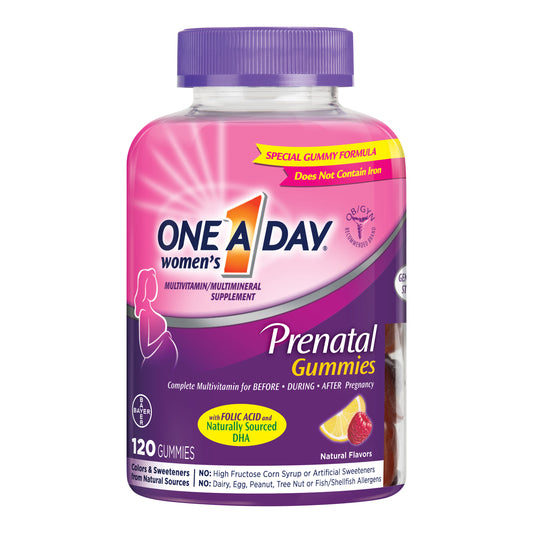 One A Day Women Prenatal- Multivitaminico Prenatal - 120 gomitas