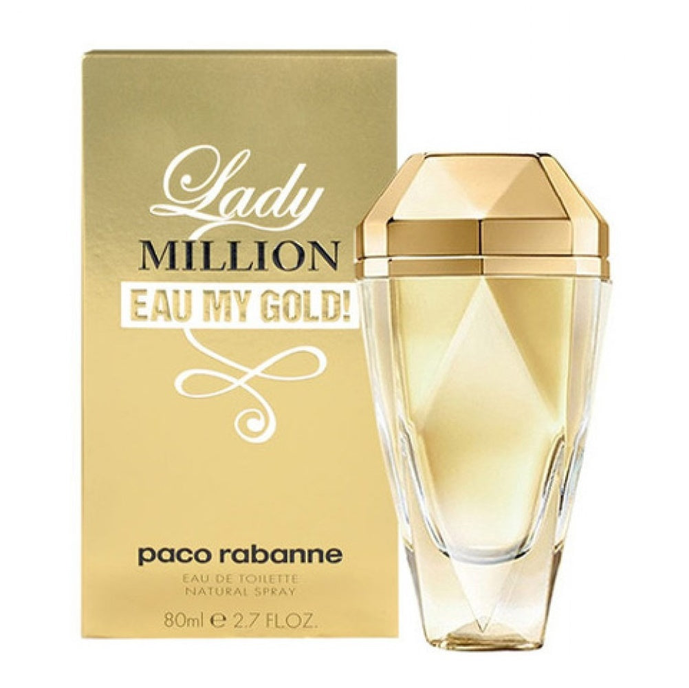 Lady Million Eau my Gold EDT 80ml , Paco Rabanne