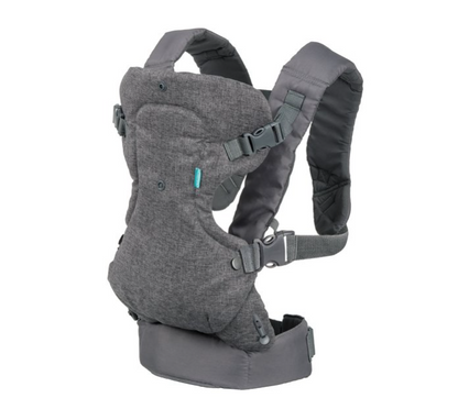 Infantino Flip 4-in-1 Carrier - Ergonómico, Convertible Gris