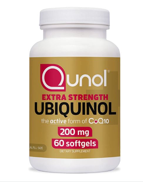 Qunol Ubiquinol CoQ10 200mg - 60 capsulas blandas