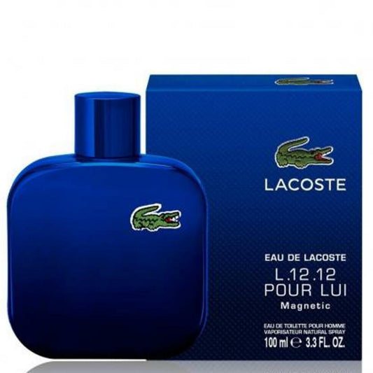 Lacoste Eau De Lacoste L.12.12 Magnetic Men. Eau De Toilette Spray 3.3 oz