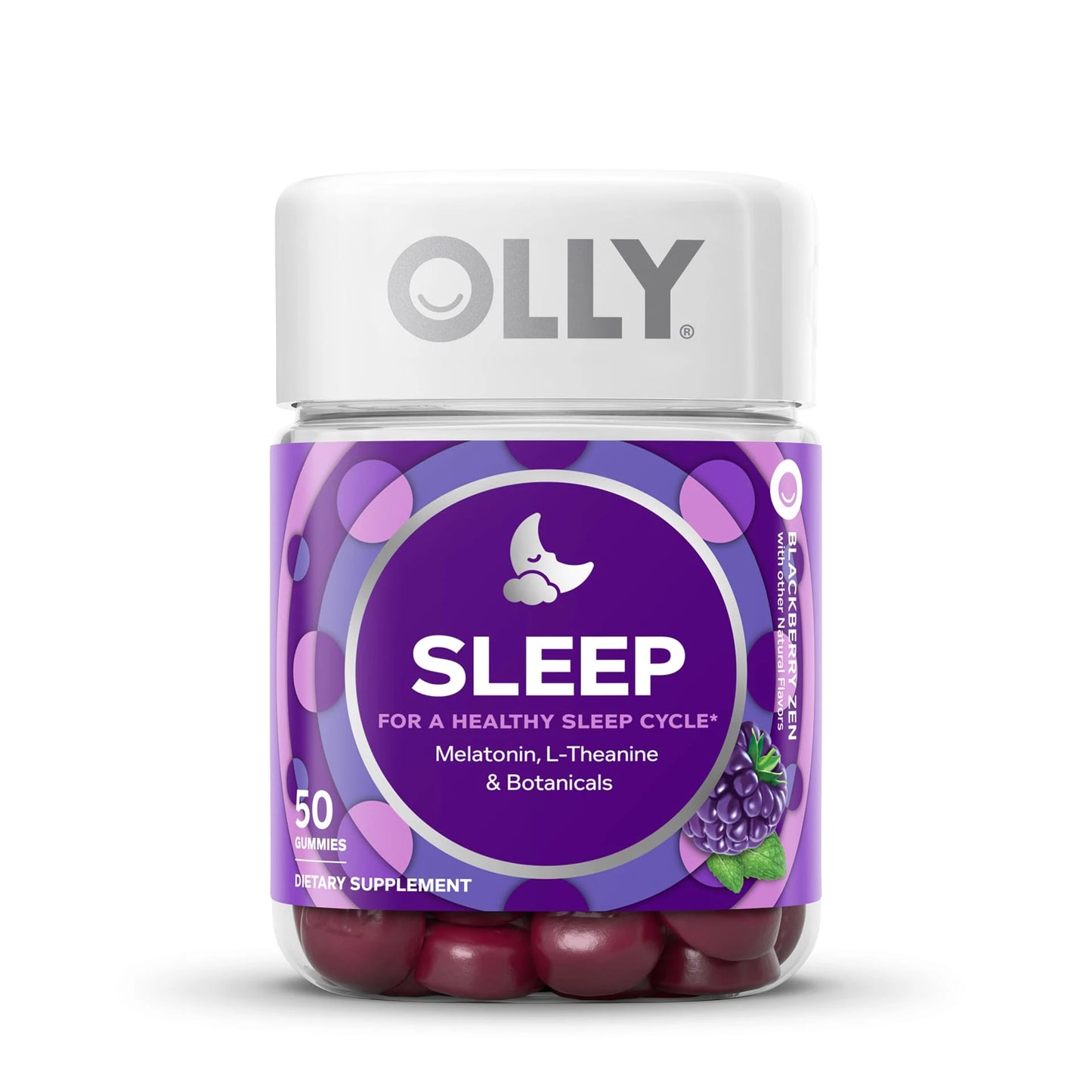Olly Sleep   Melatonina  en Gomitas -